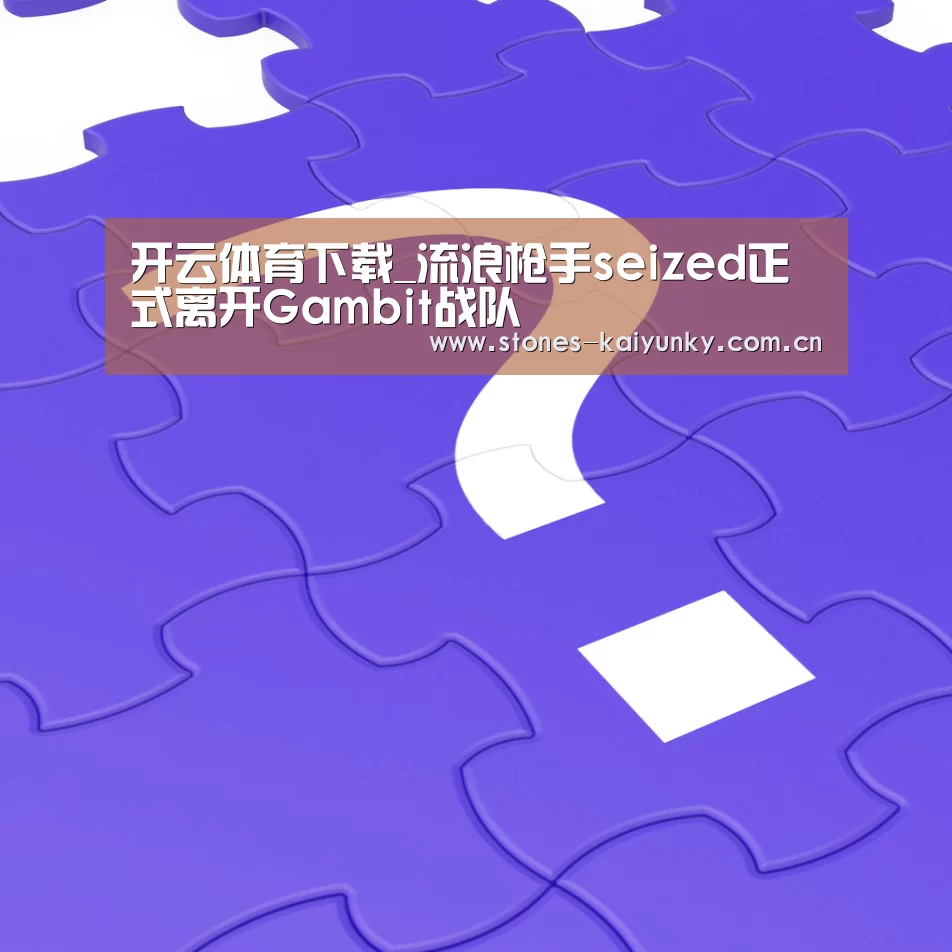 开云体育下载_流浪枪手seized正式离开Gambit战队(图1) 开云体育下载